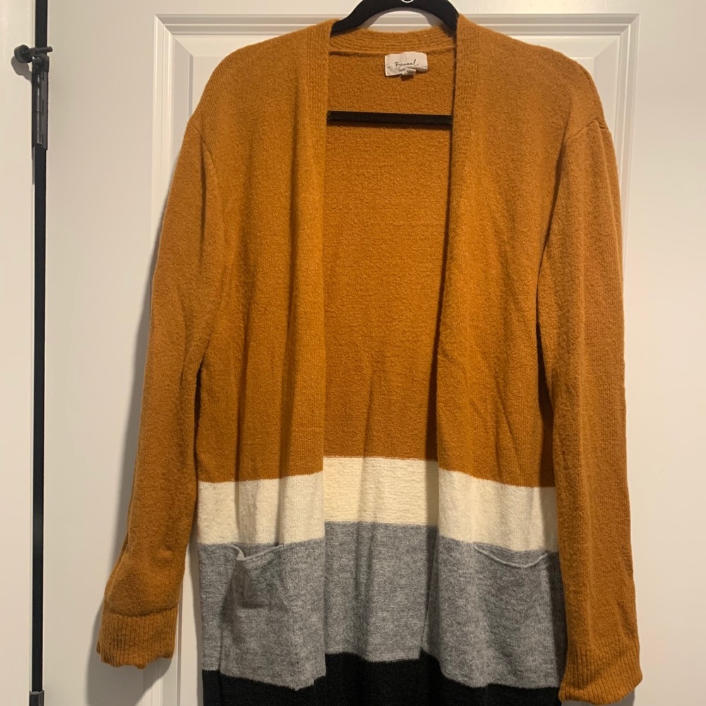 Extra long cozy sweater